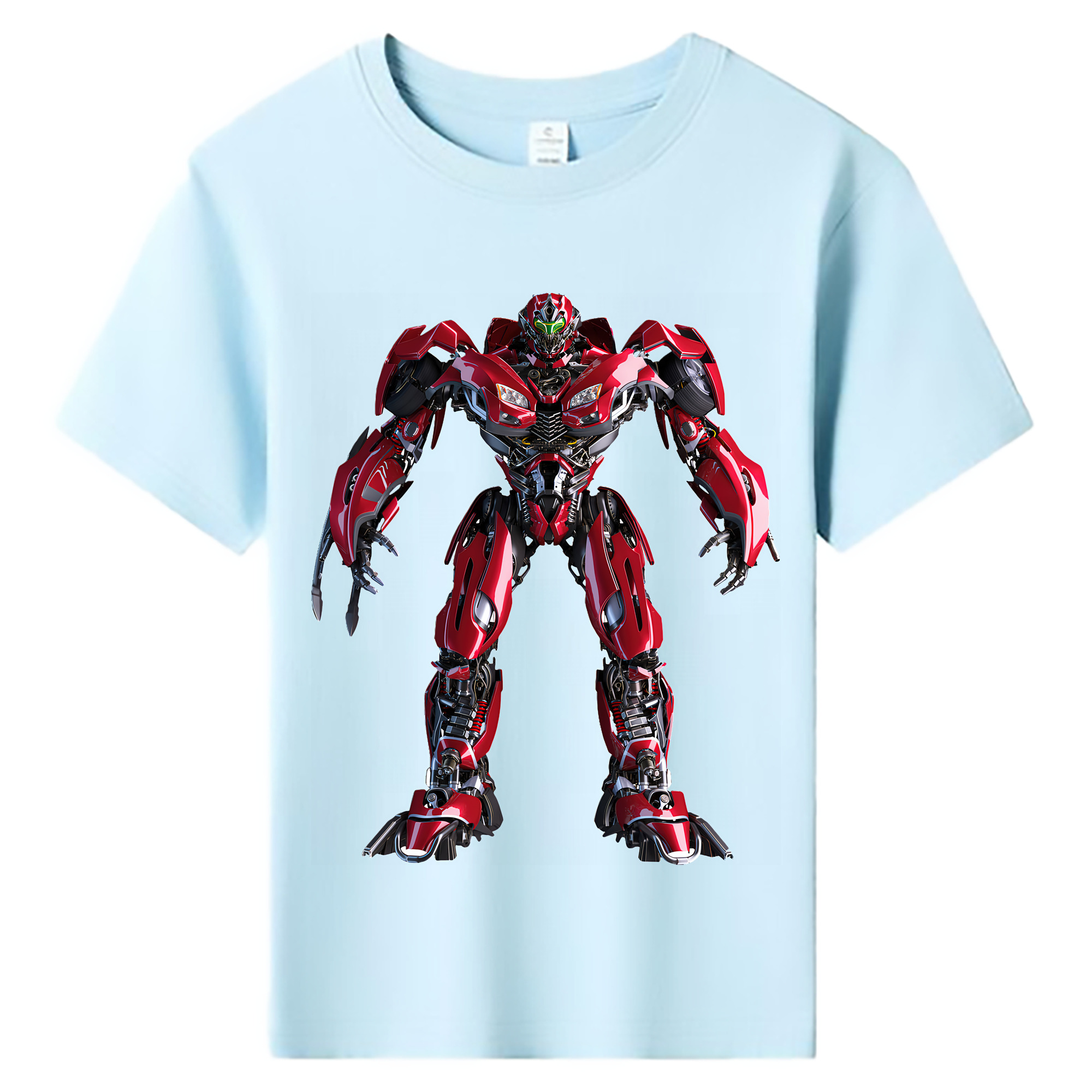 （画像用） Transformers トランスフォーマー 綿100％キッズTシャツ（フロントプリント）